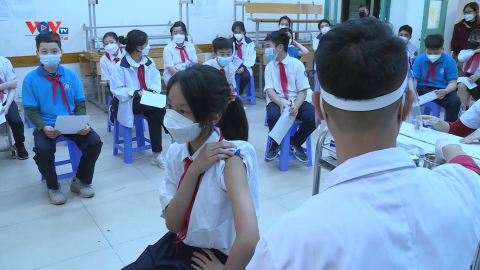 Hà Nội: Triển khai chiến dịch tiêm phủ vaccine cho trẻ từ 5-11 tuổi
