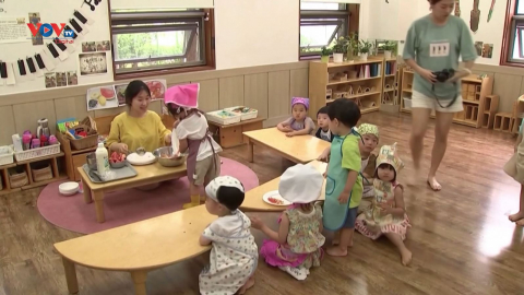 Hàn Quốc quyết định cho trẻ đi học sớm từ 5 tuổi