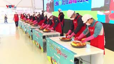 Hàn Quốc tổ chức Lễ hội Kim chi thường niên