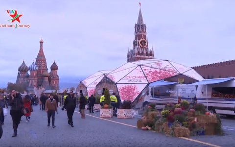 Hấp dẫn festival "Mùa thu vàng" tại Nga