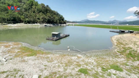 Hồ nước lớn nhất của Đài Loan, Trung Quốc cạn kiệt