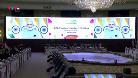 Hội nghị bộ trưởng ngoại giao G20 bắt đầu diễn ra tại Ấn Độ