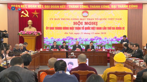 Hội nghị Ủy ban Trung ương Mặt trận Tổ quốc Việt Nam lần thứ ba khóa IX