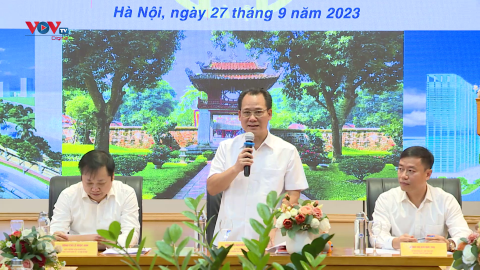 Họp báo: Hội thảo Khoa học “Định hướng quy hoạch Thủ đô Hà Nội”
