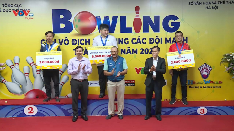 Kết thúc giải vô địch Bowling các đội mạnh toàn quốc 2020