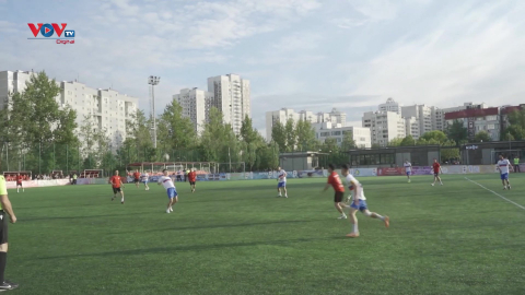 Khai mạc Giải bóng đá của cộng đồng người Việt tại Nga