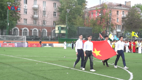 Khai mạc giải Bóng đá sôi động nhất của cộng đồng người Việt tại Nga