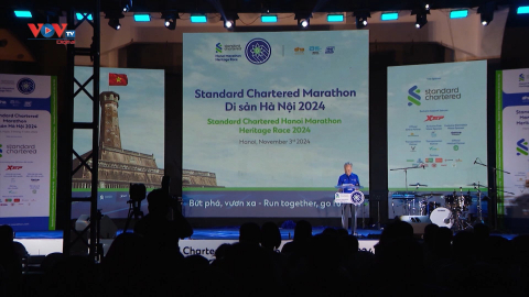 Khai mạc Standard Chartered Marathon Di sản Hà Nội 2024