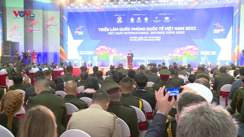 Khai mạc triển lãm quốc tế Quốc phòng Việt Nam 2022 