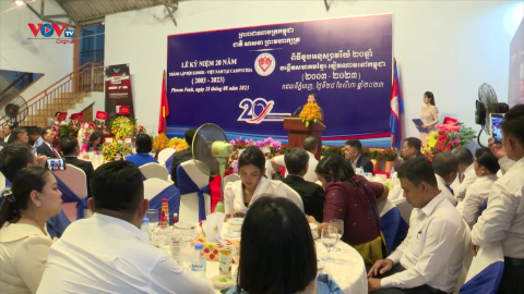 Kỷ niệm 20 năm thành lập hội Khmer-Việt Nam tại Campuchia
