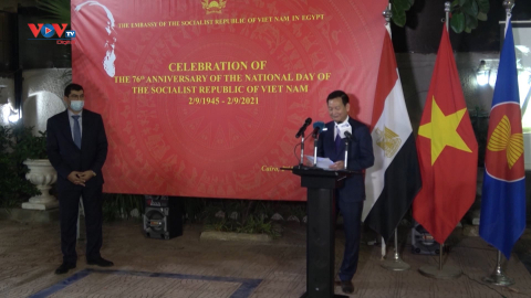 Kỷ niệm 76 năm Quốc Khánh nước CHXHCN Việt Nam tại Ai Cập