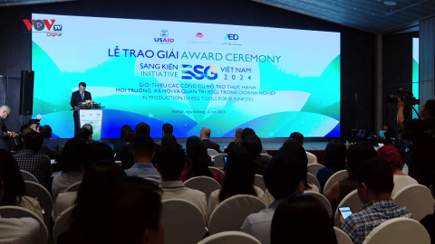 Lễ trao giải Sáng kiến ESG Việt Nam 2024