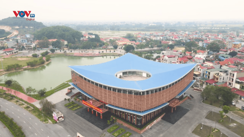 Nhà hát dân ca quan họ Bắc Ninh - Hơi thở kiến trúc hiện đại và truyền thống