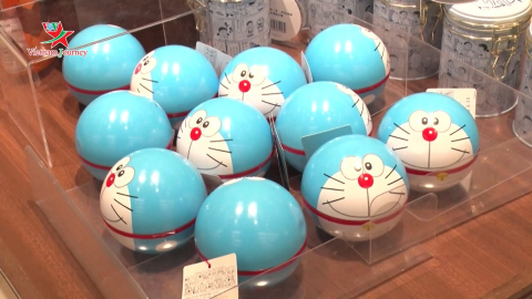 Nhật Bản: Cửa hàng chủ đề mèo máy thông minh Doraemon