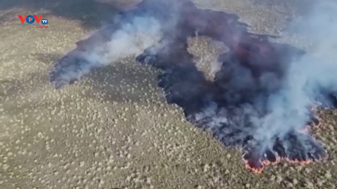 Núi lửa phun trào đe dọa vườn quốc gia Galapagos