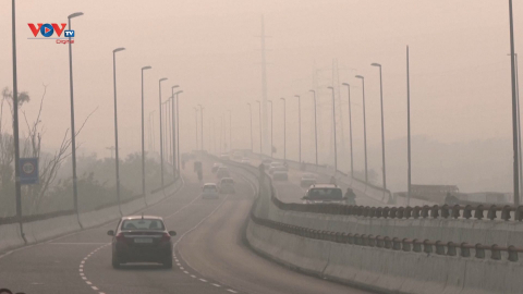 Ô nhiễm không khí tại New Delhi (Ấn Độ) có thể làm tăng số ca Covid-19 nặng