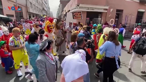 Peru: Cuộc diễu hành đầy màu sắc nhân Ngày Chú hề 
