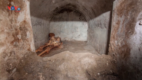 Phát hiện bộ hài cốt được bảo quản tốt, làm sáng tỏ nền văn hóa Pompeii cổ đại
