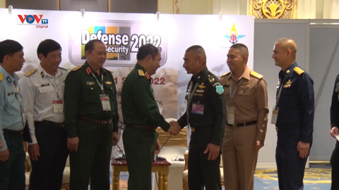 Phó Tổng Tham mưu trưởng QĐND Việt Nam dự Triển lãm Quốc phòng và An ninh 2022 tại Thái Lan