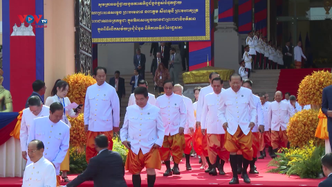 Quốc hội Campuchia khóa VII tiến hành phiên khai mạc kỳ họp thứ nhất