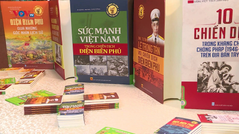 Ra mắt bộ sách kỷ niệm 70 năm chiến thắng Điện Biên Phủ (1954-2024)