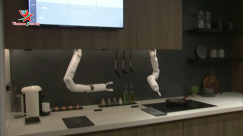 Samsung ra mắt robot phụ bếp Bot Chef 