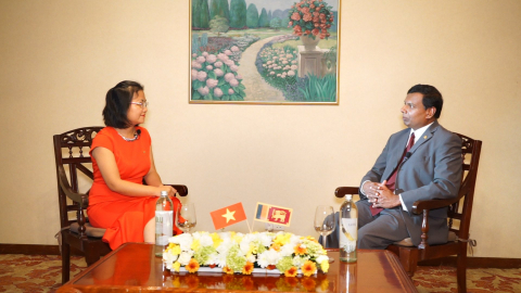 Sri Lanka sẽ tập trung thúc đẩy các thỏa thuận hợp tác với Việt Nam trong lĩnh vực văn hóa du lịch