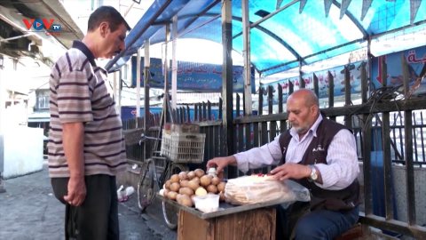 Syria: Quán bánh nhỏ truyền thống hơn 100 năm tuổi