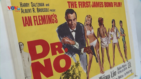 Tấm áp phích của phim James Bond dự kiến đấu giá được hơn 160.000 USD 