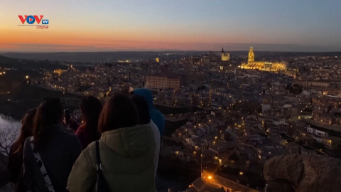 Thành phố Toledo (Tây Ban Nha): Nơi có tầm nhìn toàn cảnh về đêm đẹp nhất thế giới
