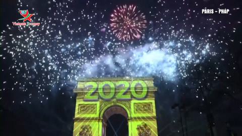 Thế giới rộn ràng đón chào năm mới 2020