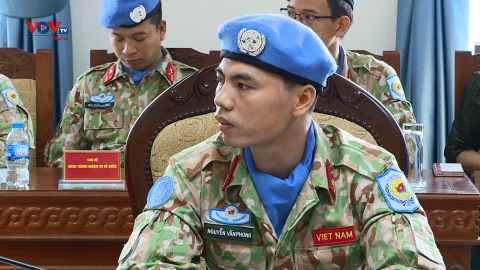 Thêm 1 sĩ quan Việt Nam tham gia hoạt động Gìn giữ hòa bình Liên hợp quốc