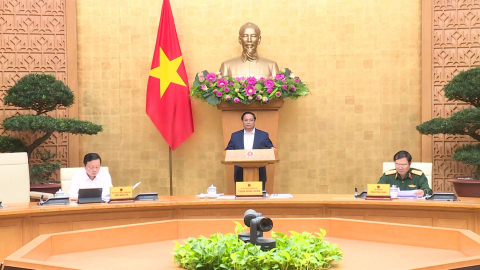 Thủ tướng Phạm Minh Chính chủ trì phiên họp Chính phủ chuyên đề Xây dựng Pháp luật tháng 4/2024