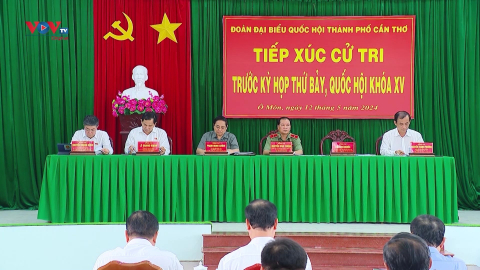 Thủ tướng Phạm Minh Chính tiếp xúc cử tri thành phố Cần Thơ 