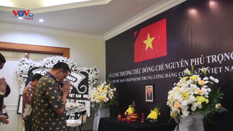 Tổng Bí thư Nguyễn Phú Trọng nhận được sự yêu mến đặc biệt tại Indonesia