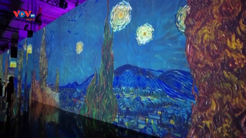 Trải nghiệm triển lãm đặc biệt các tác phẩm của danh họa Van Gogh 