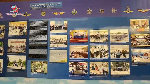 Triển lãm "Không quân các nước ASEAN gắn kết và chủ động thích ứng"