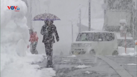 Tuyết rơi dày tại Nhật Bản, hàng chục người thiệt mạng 