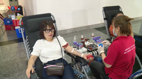 Viện Hàn lâm Khoa học xã hội Việt Nam tổ chức hiến máu tình nguyện