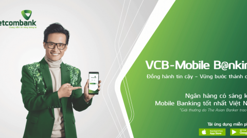 Dịch vụ thanh toán di động VCB - Mobile B@nking