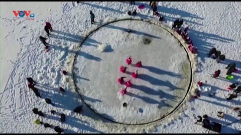 Vòng đu quay băng khổng lồ ở Estonia